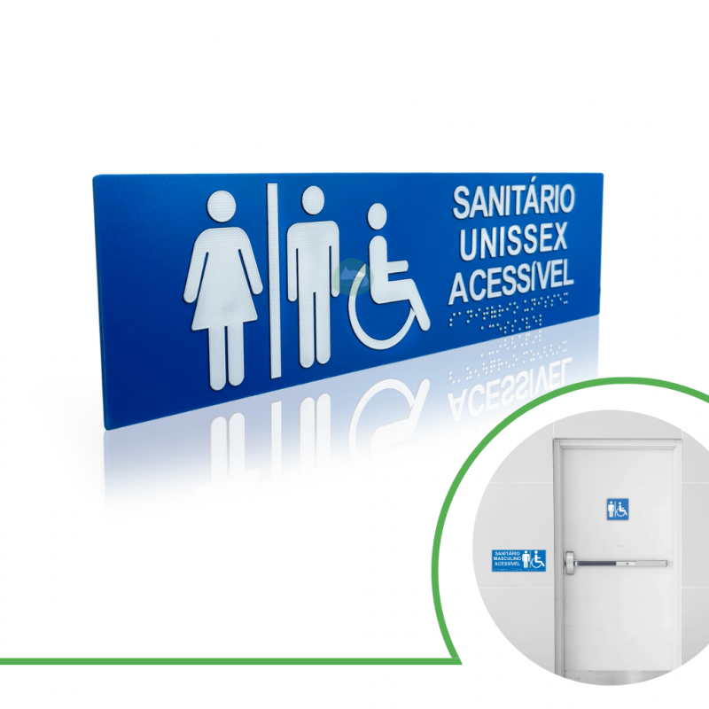 Placas de Sinalizações em Braille Placas de Sinalizações em Braille