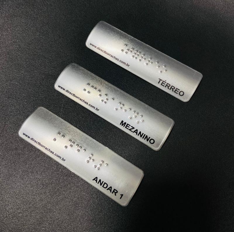 Braille para Corrimão
